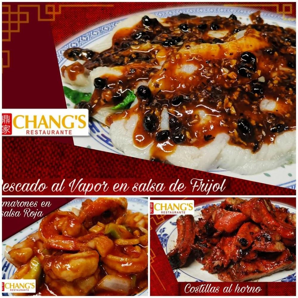 Chang’s Restaurante Platillos con Maríscos